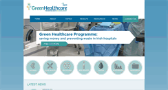 Desktop Screenshot of greenhealthcare.ie